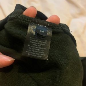 Alphalete amplify sports bra dark green